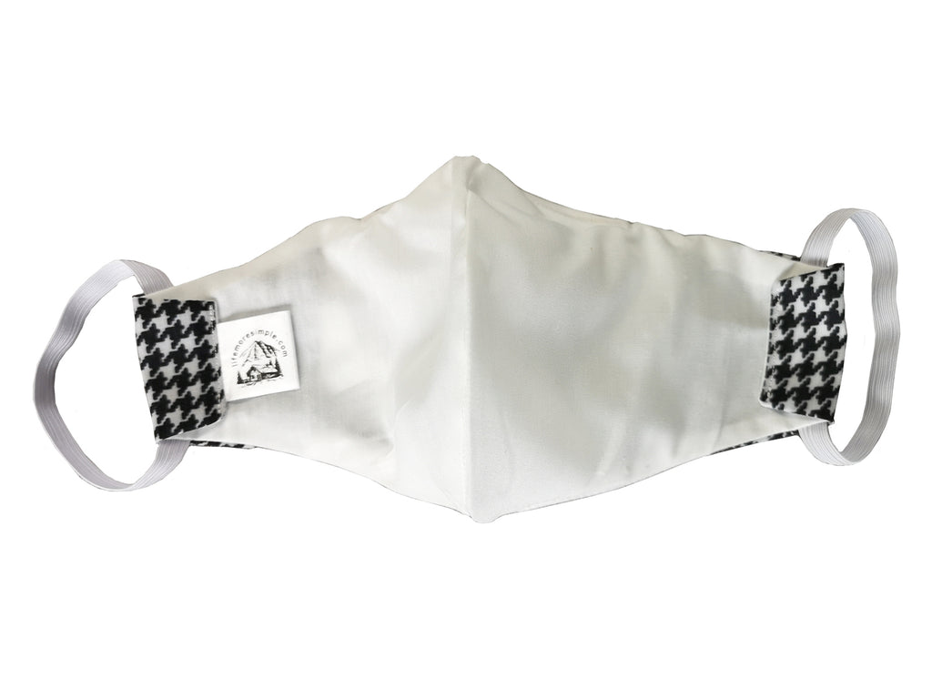 Pied de Poule Facemask - Medium